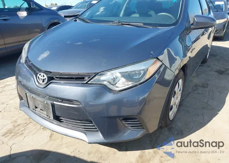 2016 Toyota Corolla Le z USA, uszkodzony, nr VIN 5YFBURHE1GP497559